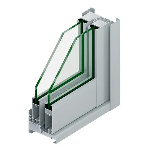 Aluminum 6000 Series Anodized Waterdrop Profile for Windows and Doors