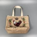 Burlap Hemp Jute Tote Bag