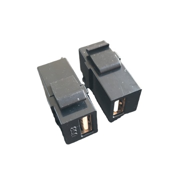 USB 2.0 Keystone Jack Εισάγετε έναν προσαρμογέα γυναικείας σε θηλυκό πάνελ