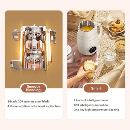 800ml Electric Soy Bean Milk Maker: Portable Soybean Milk Machine