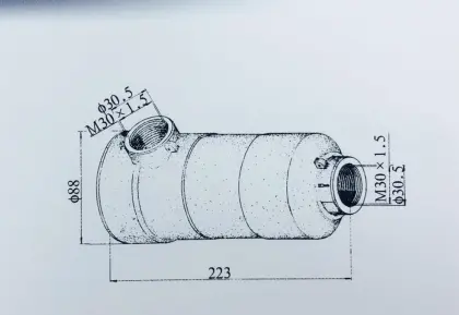 YL-40A hydraulic oil filter for aircraft
