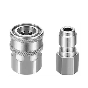 New Arrival Latest Design Car Wash Stainless Steel Silver Adapter