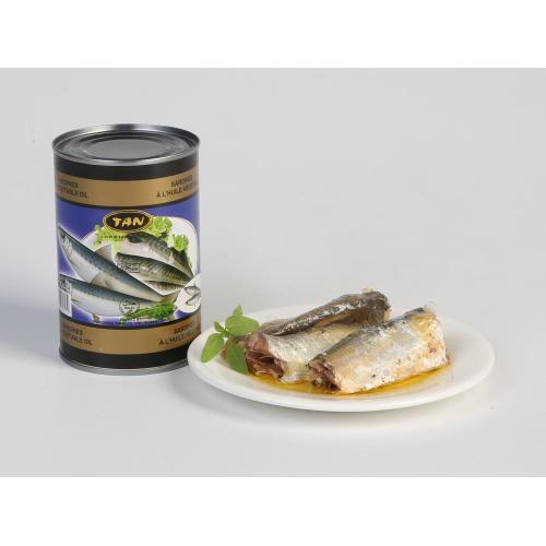 sardinas enlatadas en aceite vegetal 425G