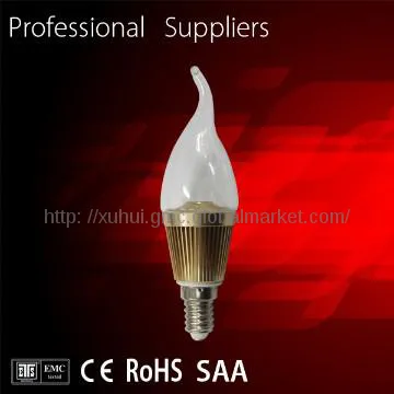 new product CE RoHS  4W LED candlestick lamps