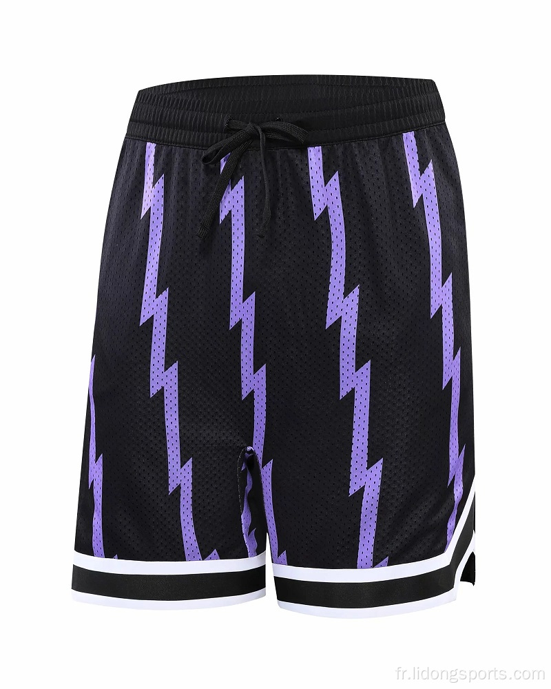 Nouveaux shorts de basket-ball à l&#39;homme à mesh