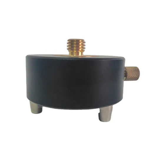 FG01H GPS Rotating Tribrach Adaptor with 5/8'' x 11 Thread and Copper Knob Lock: Precision Tool for Enhanced GPS Applications