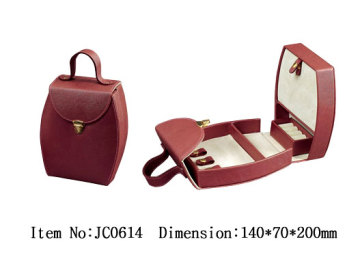 leather jewelry case