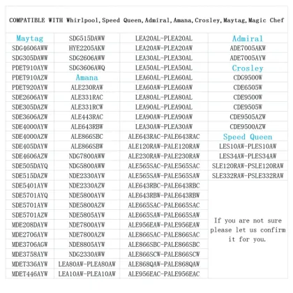 503978 Dryer Heating Element Compatible with Whirlpool, Admiral, Amana, Crosley, Maytag, Magic Chef