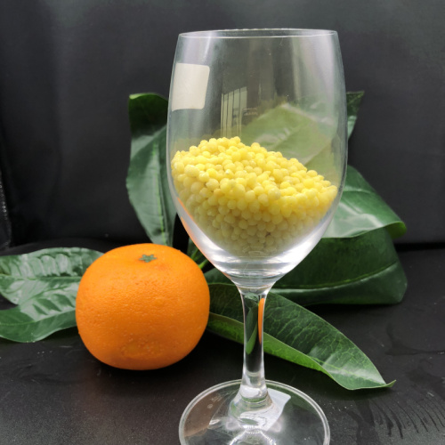 Calcium Ammonium Nitrate yellow granular Calcium Ammonium Nitrate Granule Fertilizante Supplier