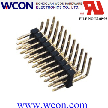 2.54mm Monolayer of Three Rows of 90 ° DIP Pin Header