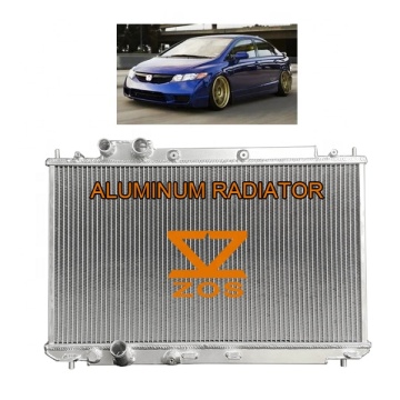 Aluminum Passive Radiator for Honda Civic SI FD 2.0L L4 1998cc 122ci 2006-2011