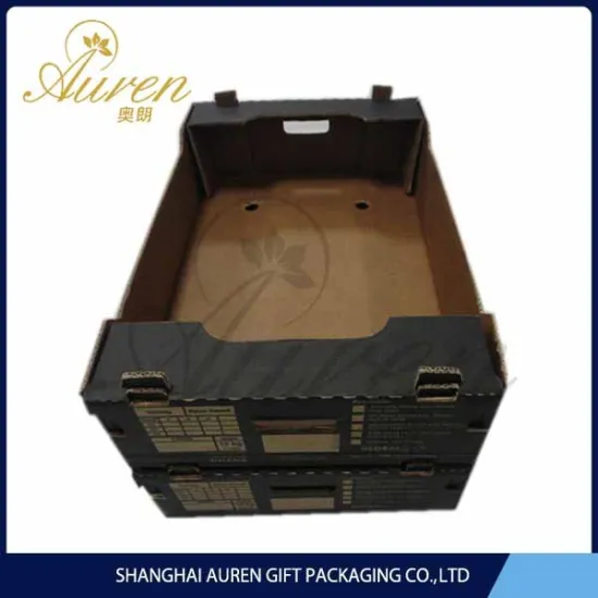 Handmade empty food packing box