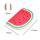 Fruit style hard-cover adhesive notebook