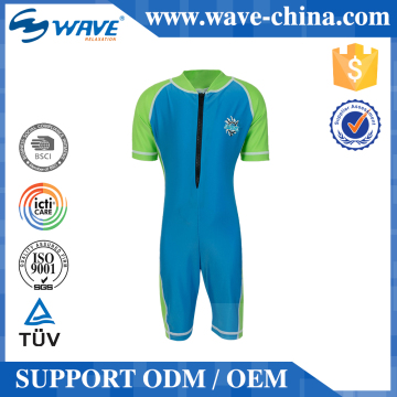 One piece UPF50+ Children Swimwear Custom Rash Guard