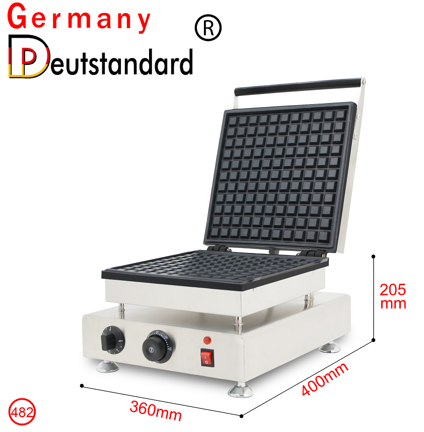 Heiße verkaufende Snackmaschinen Waffeleisen Belgische Waffelmaschine Maschine