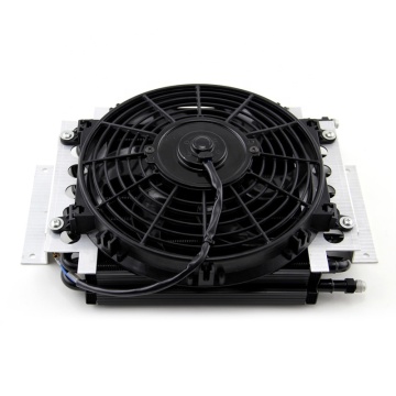 Dual Pass Transmission Oil Cooler & Fan Kit with Distributor Advance Curve