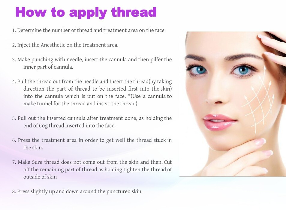 thread lift for skin lifting