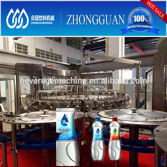 Complete Bottled Water Filling Line / Equipment With 24 Washing Heads