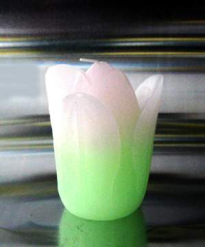 Flower shape Led candle