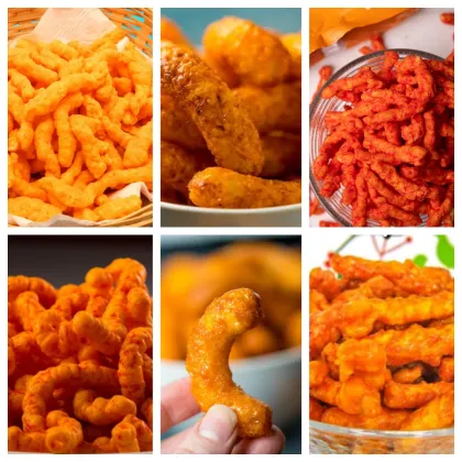 Hot Cheetos Puffs and Kurkure Snack Machine