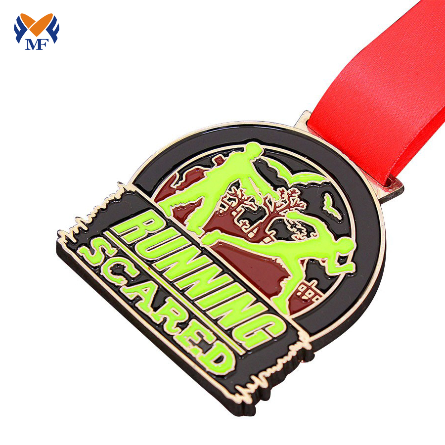 Soft Enamel And Hard Enamel Custom Race Medals