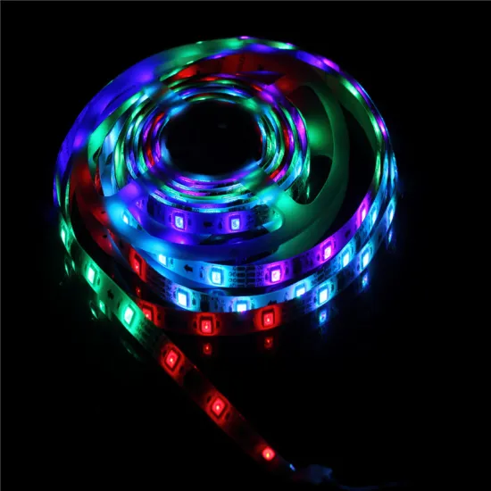 Digital RGB flex led strip with mini controller
