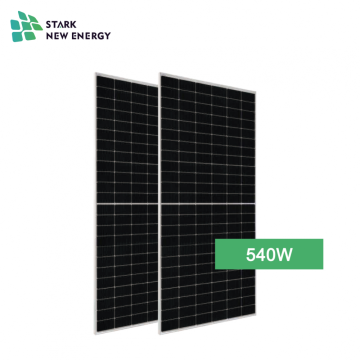 Paneles solares de medio corte mono de alto rendimiento 540W