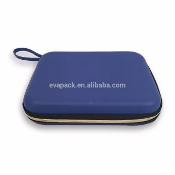 Shake-proof EVA Custom Zipper Case for jewelry