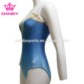 Blauwe Ombre Lycra Gymnastiek Uniformen