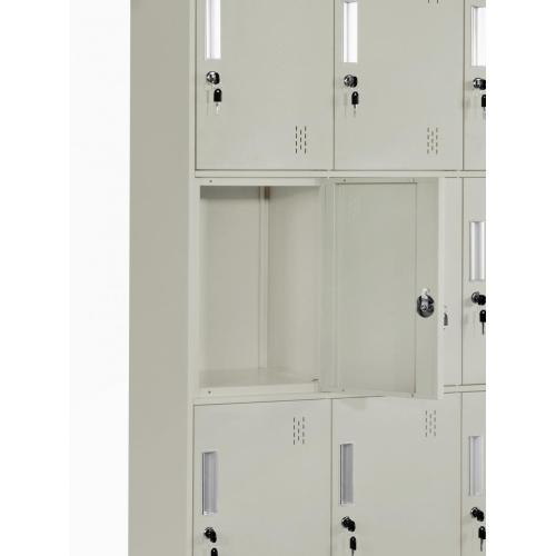 12 Door Metal Storage Lockers for Gym/ School