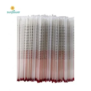 Affordable Red Liquid Glass Thermometer: High Quality at Low Prices