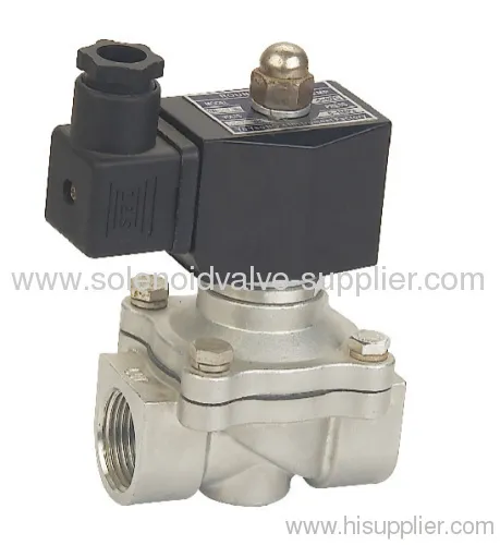 2w-25nj Stainless Flange Water Solenoid Valve 1 Inch Water Solenoid Valve 