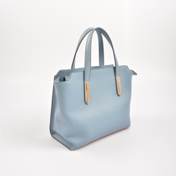 Borsa tote media in pelle da donna con due manici