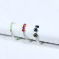 Ensemble bracelet de bracelet Face Girl de 12 mm Fluorescent Smiley Face