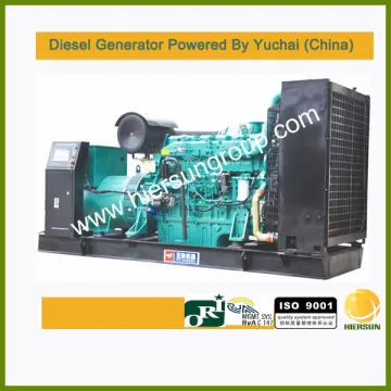 320KW/400KVA Diesel Generator powered by Yuchai(China)