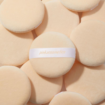 Pinkz Private Label Soft Compact Setting Powder Makeup Puff Sponge Free Sample