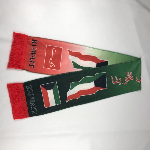 Wholesale high quality national Kuwait fleece scarf