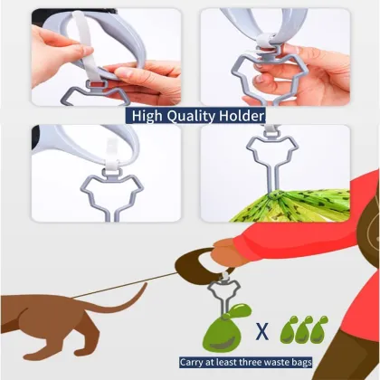 Biodegradable Cornstarch Dog Waste Poop Bags