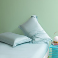 Tencel Solid Color Pillowcase Turquoise Green