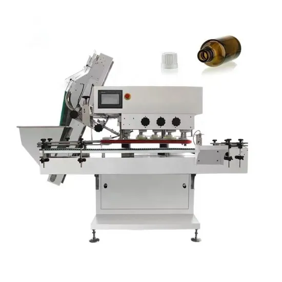 Automatic Round Small Glass Plastic Bottle Capper Machines
