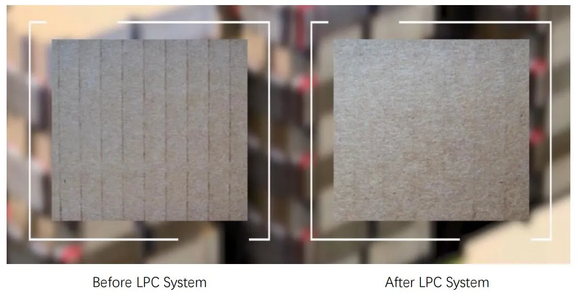 Line Pressure Control Technology on Glue Mark