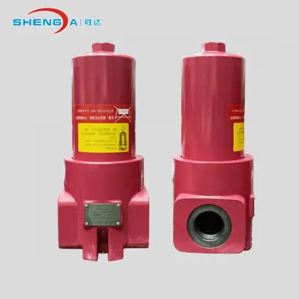 Pressure filter housing oil filtration system