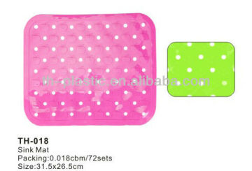 plastic bath mat