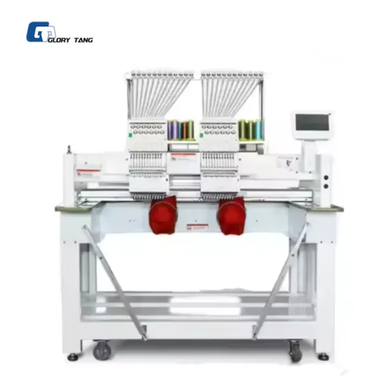 Double Heads Digital Embroidery Computer Machine" could be simplified to:

"Digital Embroidery Machine (Double Heads)