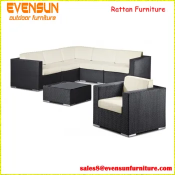 2015 New Modern Wicker Sofa Set Rattan Garden Furniture Clearance Sale
