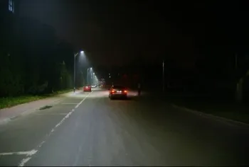 LED street light project at Tsing Hua University