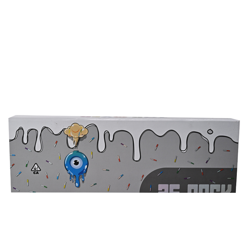 Folding packaging box