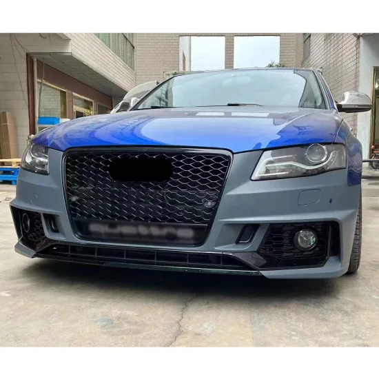 Car Auto Performance Bumpers Body Kit for Audi A4 B8 2009-2012 Upgrade 2019 RS4 Model