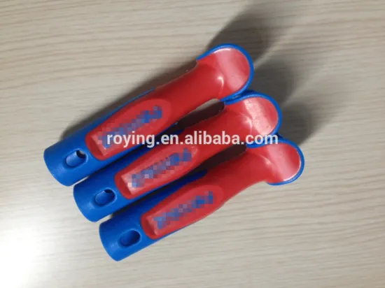 High quality soft PP+TPR material paint roller handle painting tool