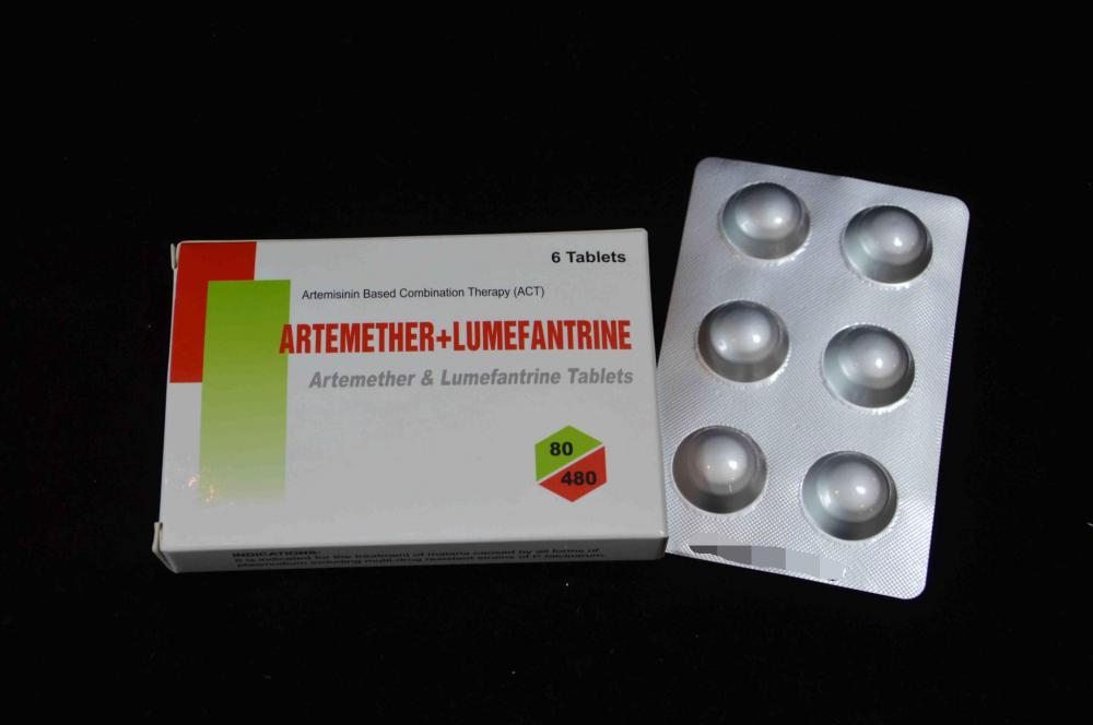 Artemether و Lumefantrine Tablet In House 80MG / 480MG